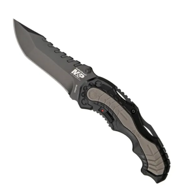 Smith and Wesson M&p Assist Blk- Ss Side Safety Knives MP6B
