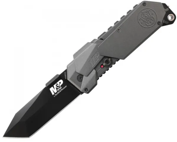 Smith and Wesson Magic Assist Liner Tanto Blk Knives MP9BT