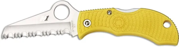 Spyderco Manbug Salt Yellow MYLS