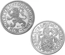 2017 1 oz Silver Netherlands Lion Coin