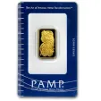 Pamp Suisse 10 Gram Gold Bar .9999 Fine (In Assay)