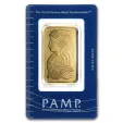 Pamp Suisse 1 Ounce Gold Bar .9999 Fine (In Assay)