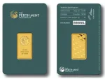 Perth Mint 20 Gram Gold Bar .9999 Fine (In Assay)