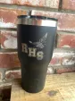 RTIC  - RTIC_TUMBLER_BLACK_30OZ_LOGO_ENGRAVING