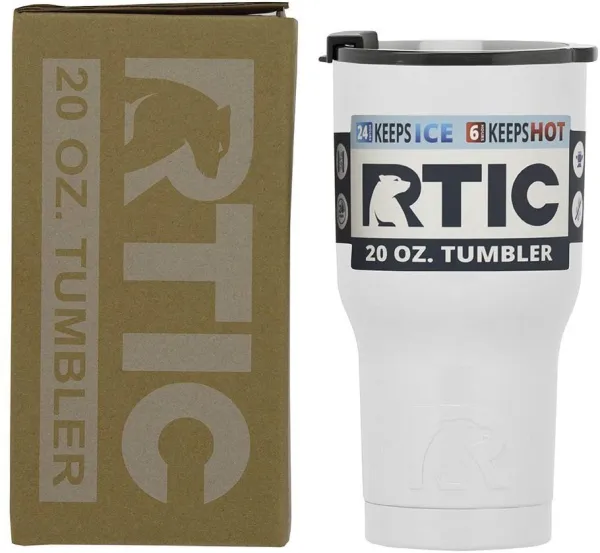 RTIC  RTIC_TUMBLER_WHITE_20OZ