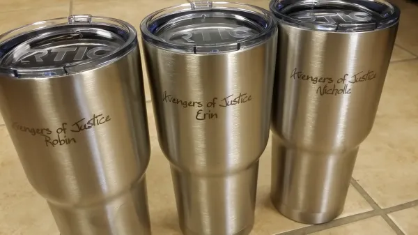 RTIC 30 oz. Tumber Stainless Steel with Name Laser Engraving RTIC_TUMLER_30OZ_NAME_ENGRAVING