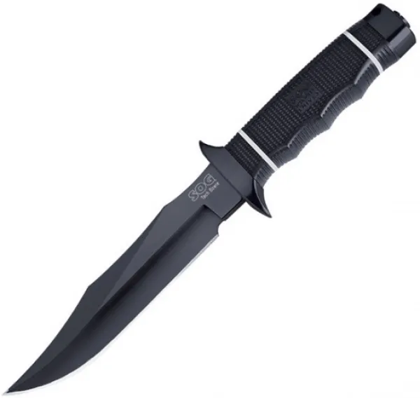 SOG Tech Bowie-black Blade knives S10B-K