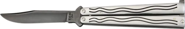 Bear Cutlery 5 Ss Handle Butterfly Knives S17T1