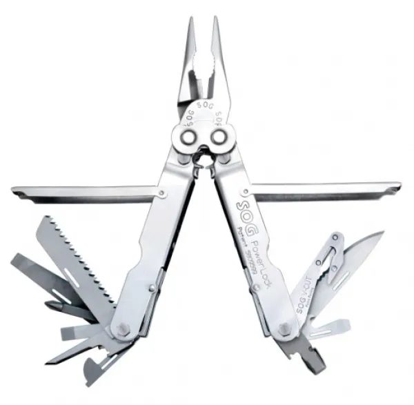 SOG Powerlock W-v-cutter Lea Sh knives S62-L