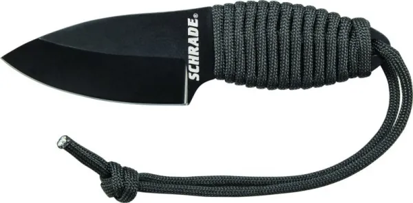 Imperial Schrade Sm Neck Knife Paracord Hndl knives SCH406N