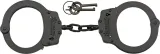 Imperial Schrade BLACK DOUBLE LOCK HANDCUFF - SCHCB