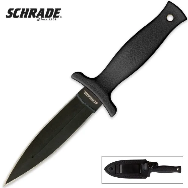 Imperial Schrade 9 Double Edge Boot Knife knives SCHF19L