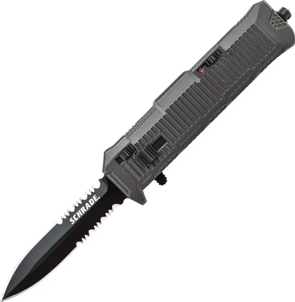 Imperial Schrade Otf Spear Point 405 Serrated knives SCHOTF8BS