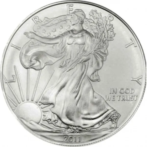 Silver Silver Eagle Dollar - 2011 Knives SE2011