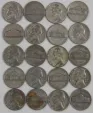 Lot of Twenty(20) 1942-1945 Silver War Nickels