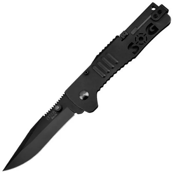 SOG SJ-32 BLACK SLIM JIM KNIFE