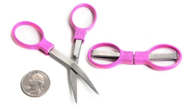 Slip-N-Snip Scissors Pink scissors SLS7