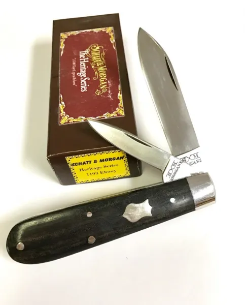 Queen Cutlery Heritage Ebony knives SM1193
