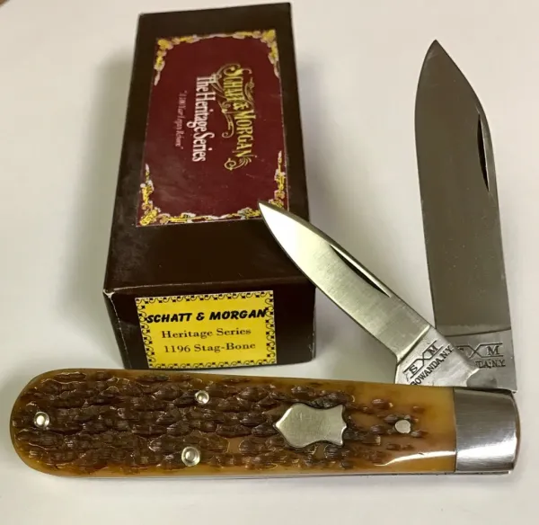 Queen Cutlery Heritage Stag Bone knives SM1196