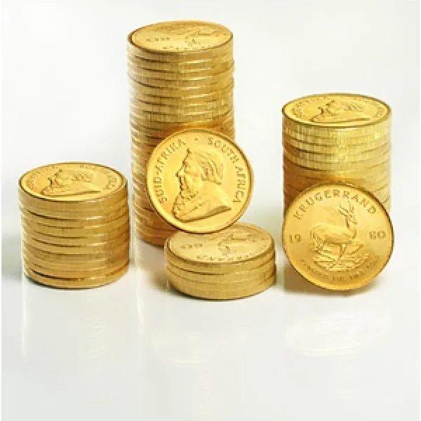 South African Krugerrand .9999 Fine Gold 1 oz Coin SOUTH_AFRICAN_GOLD_KRUGERRAND_1_OZ