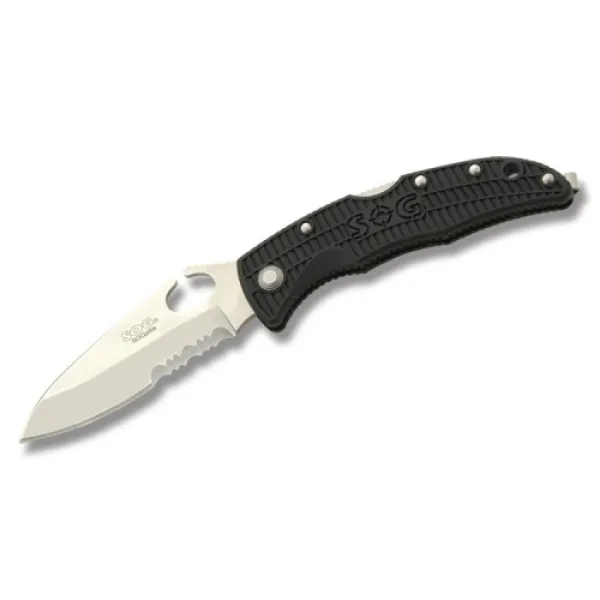SOG Sogzilla Small 1-2 Serrated knives SP02-CP