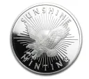 Sunshine Mint 1 oz Silver Round .999 Fine