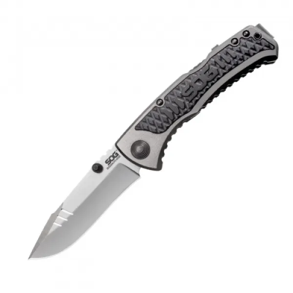SOG Sideswipe Mini-grey Tini knives SW1001-CP