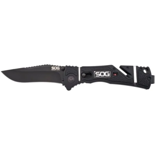 SOG Trident Elite Black Tini knives TF102-CP