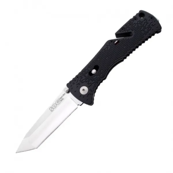 SOG Trident Mini Strt Tanto Satin knives TF26-CP