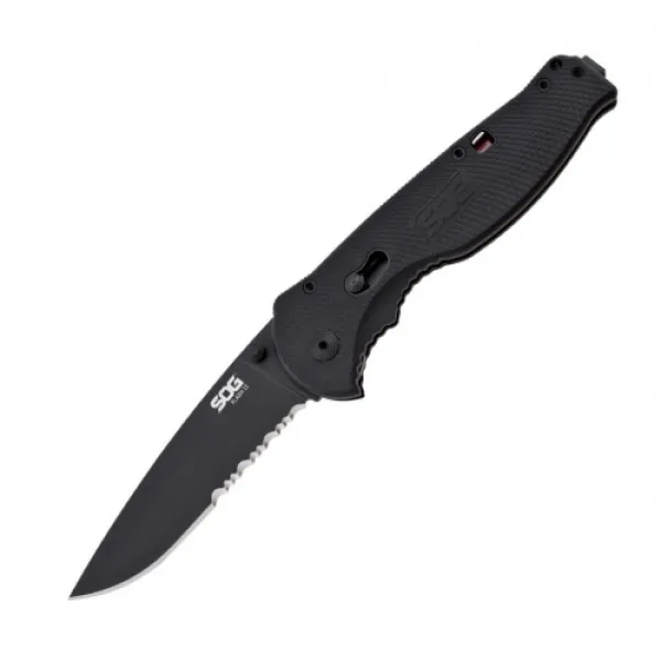SOG Flash Ii 1-2 Ser Black Tini knives TFSA98-CP