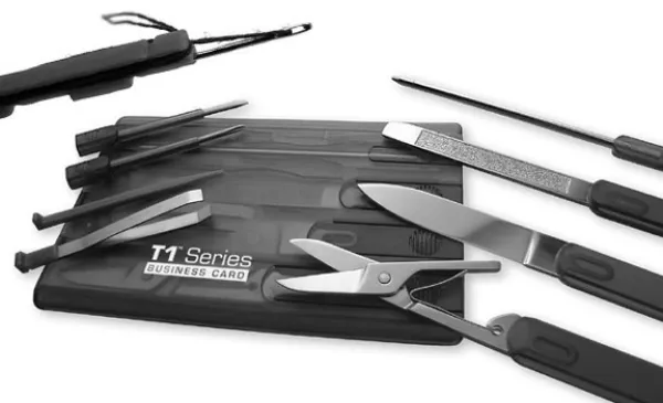 Tool Logic T1 Series Business Card Charco knives - multitools TLT1BCC-T