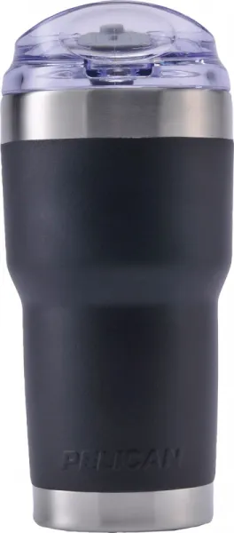 Pelican 22 Oz Tumbler-black-slide Lid cases TRAV-SD22-BLK