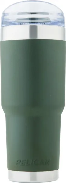 Pelican 32 Oz Tumbler-od Grn-slide Lid cases TRAV-SD32-OD