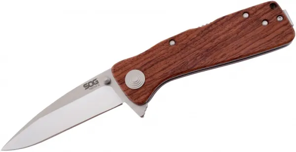 SOG Twitch Xl-wood Handle knives TWI-24
