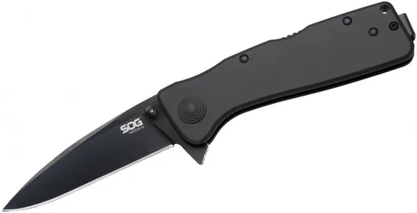 SOG Twitch Xl Blk Tini Blk Handle knives TWI21-CP