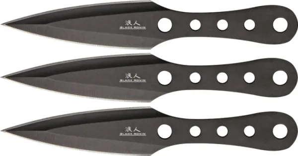 United Cutlery Black Ronin Triple Bolt knives UC2802