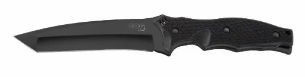 SOG VULCAN FIXED BLACK TINI BLADE VL51-L KNIFE