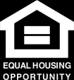 Equal Opportunity Fair Housing Vinyl Decal 4x4 White