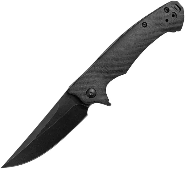 ABKT TAC Night Stalker Linerlock Black knives AB007B
