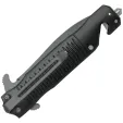 ABKT Tac Stiletto Linerlock A-O Black knives AB015B