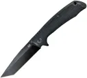 ABKT TAC Predator Linerlock Blue Tanto - AB026BL