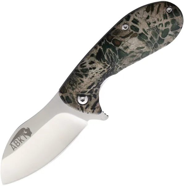 ABKT Tac Grunt Linerlock Camo knives AB048MP