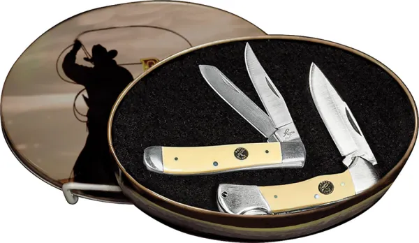 Roper Knives Knife and Tin Combo AB051S2Y