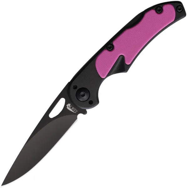 ABKT TAC Mark II Lockback Pink knives AB062P