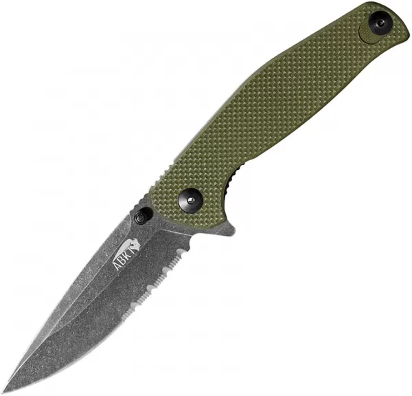 ABKT Tac Catalyst Linerlock Green knives AB1026GS