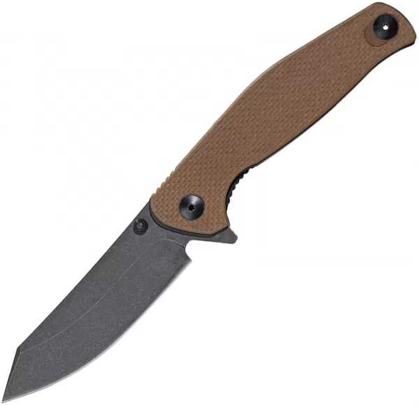 ABKT Tac Catalyst Linerlock Brown knives AB1026TW