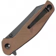 ABKT Tac Catalyst Linerlock Brown knives AB1026TW