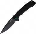ABKT TAC AB Elite Linerlock Blk/Grn - AB1045BG