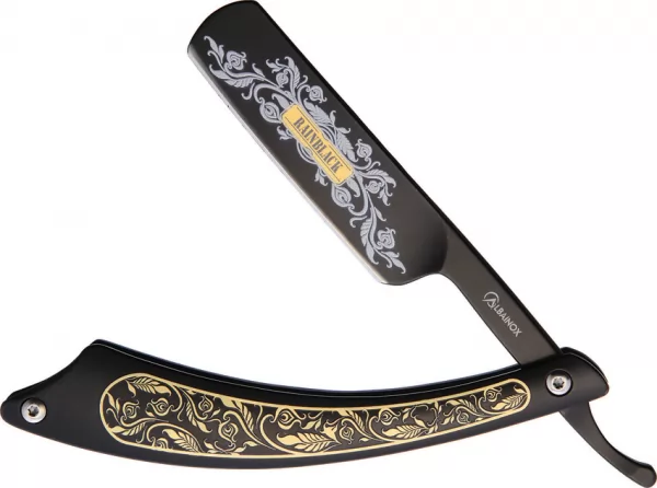 Albainox Rainblack Straight Razor knives ABX18500