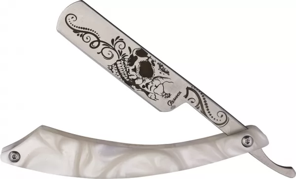 Albainox Skull Folding Razor knives ABX18695